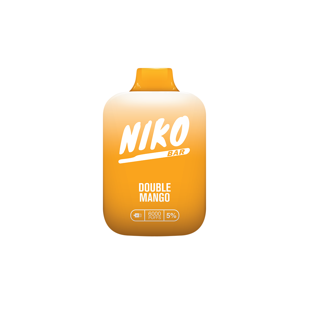 Niko Bar Disposable | 7000 Puffs | 15mL  | 50mg | MOQ 10pc | Double Mango