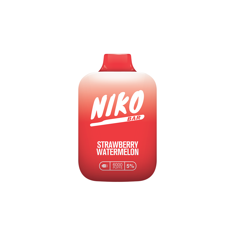 Niko Bar Disposable | 7000 Puffs | 15mL  | 50mg | MOQ 10pc | Strawberry Watermelon