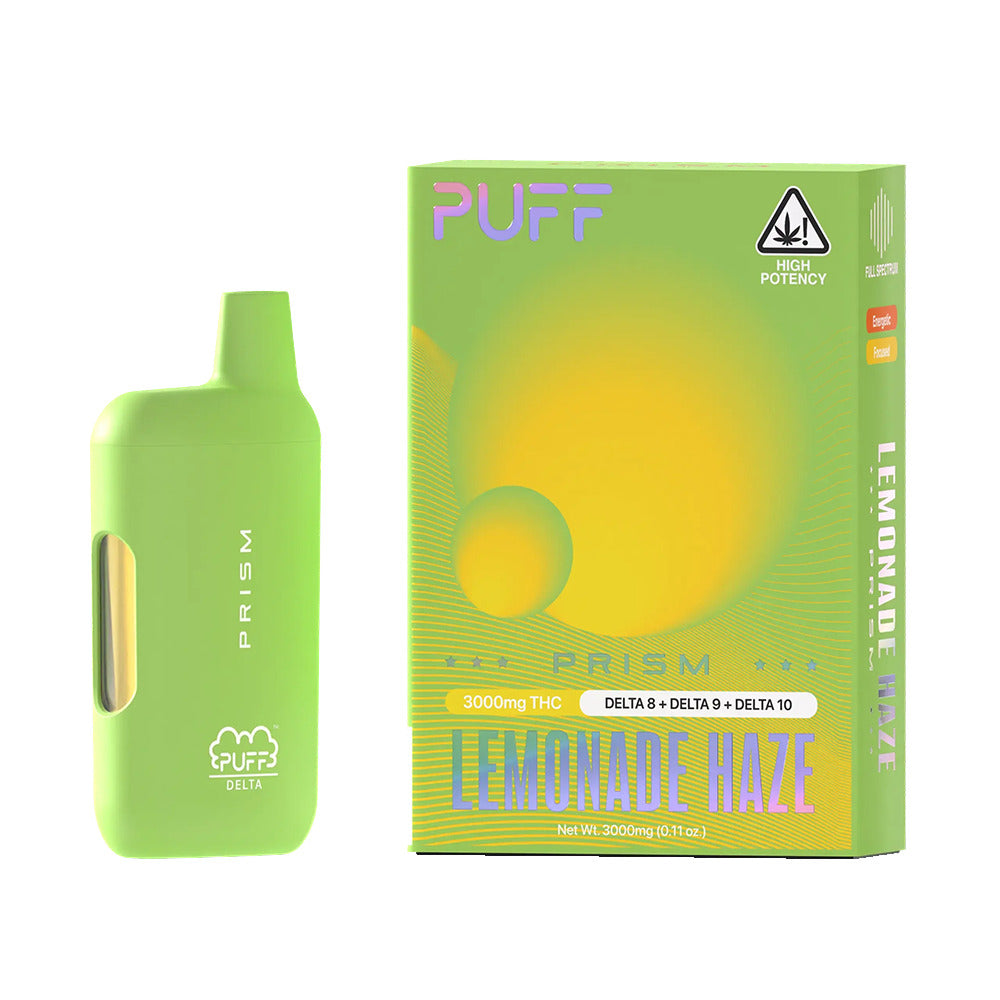 Puff Prism D8 + D9 + D10 Disposable (3g) Lemonade Haze