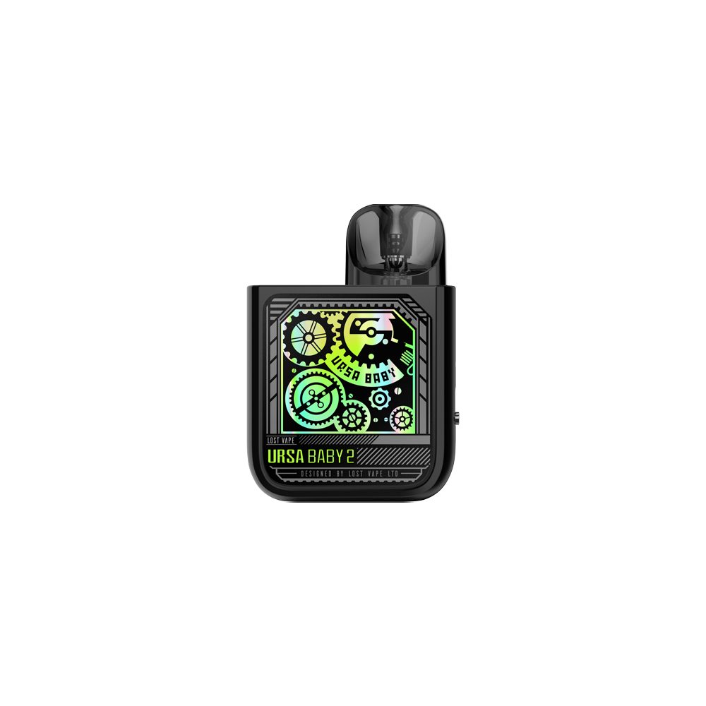 Lost Vape Ursa Baby 2 Pod Kit | Pop Black x Time Gear