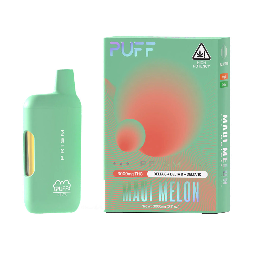 Puff Prism D8 + D9 + D10 Disposable (3g) Maui Melon