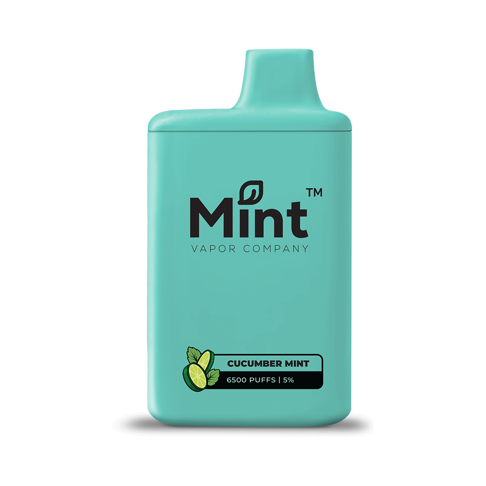 Mint Series Disposable | 6500 Puffs | 16mL | 50mg | MOQ 5 | Cucumber Mint