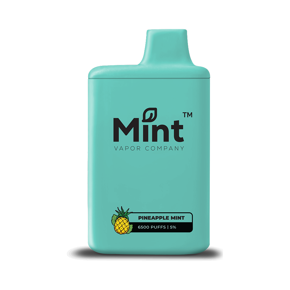 Mint Series Disposable | 6500 Puffs | 16mL | 50mg | MOQ 5 | Pineapple Mint