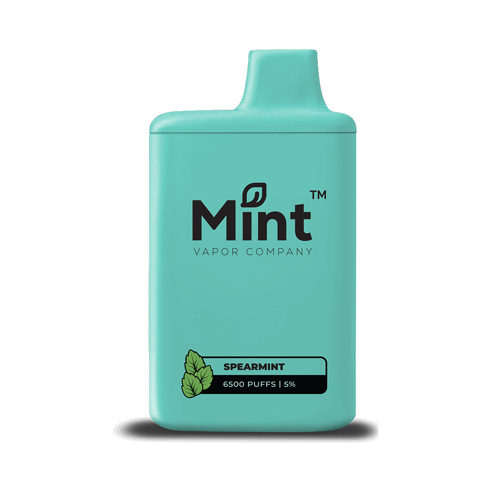 Mint Series Disposable | 6500 Puffs | 16mL | 50mg | MOQ 5 | Spearmint
