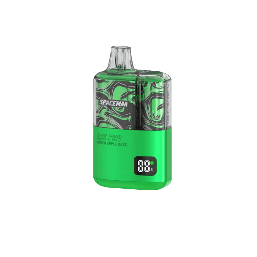 SMOK Space Man Pro Disposable | 10000 Puffs | 15mL | 50mg | MOQ 5 | Green Apple Razz