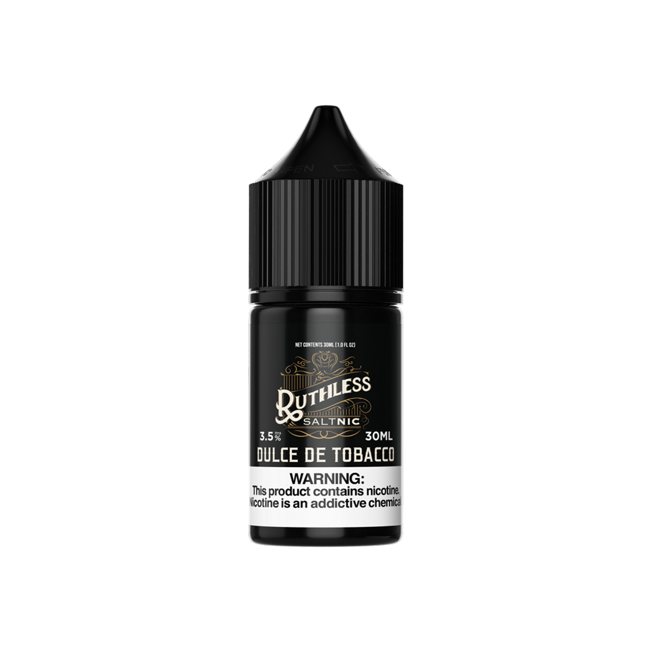 Ruthless Salt Series E-Liquid | 30mL |(Salt Nic) | Dulce De Tobacco
