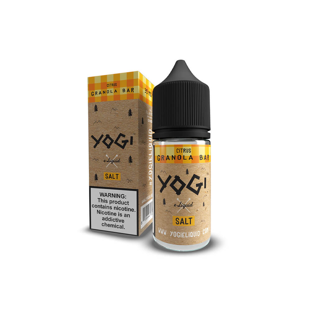 Yogi Salt Series E-Liquid 30mL | Citrus with Packaging