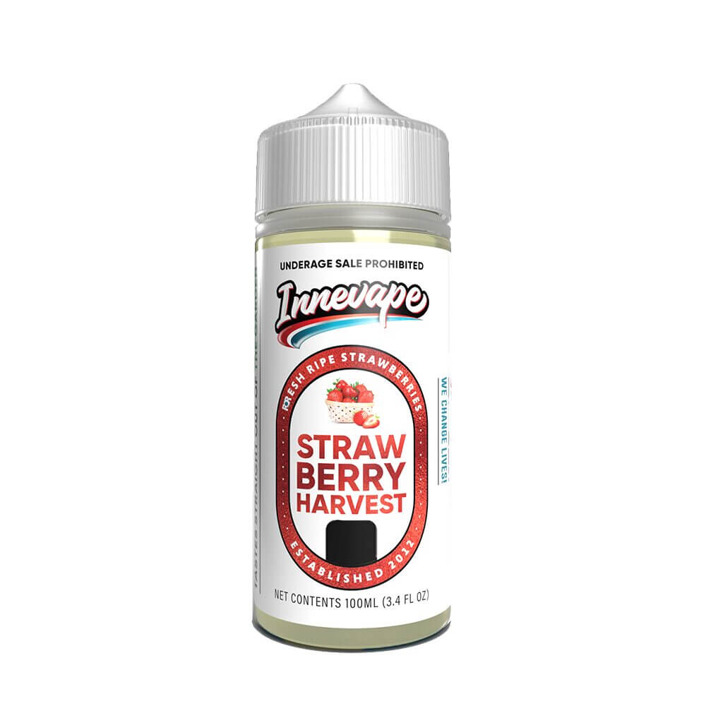 Innevape TFN Series E-Liquid | 100mL | (Freebase) | Strawberry Harvest