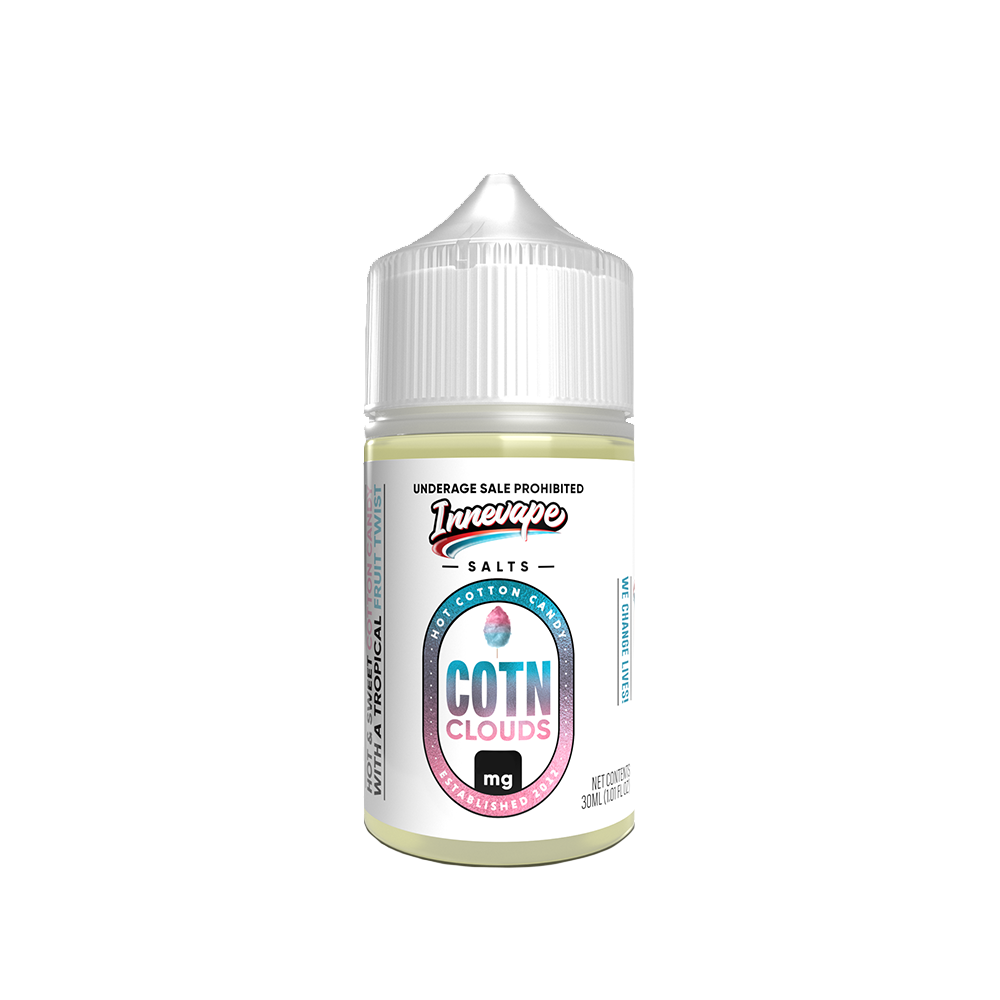Innevape Salt Series E-Liquid | 30mL | Salt Nic | COTN Clouds with Packaging