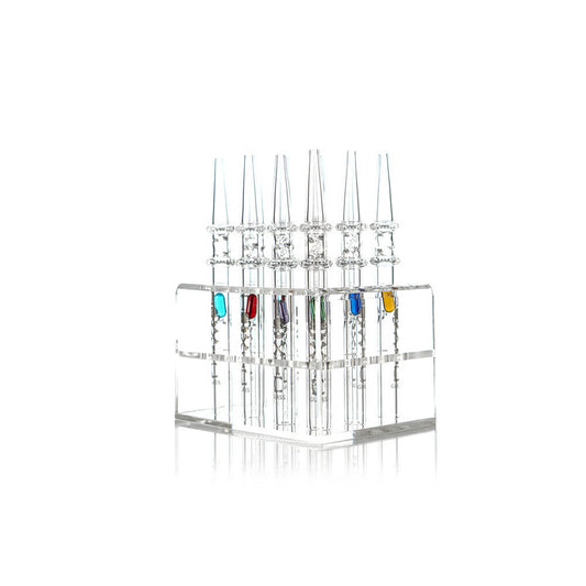 MKGlass TXNC23 Toxic Quartz Pill Glass Nectar Collector (12pc Display)