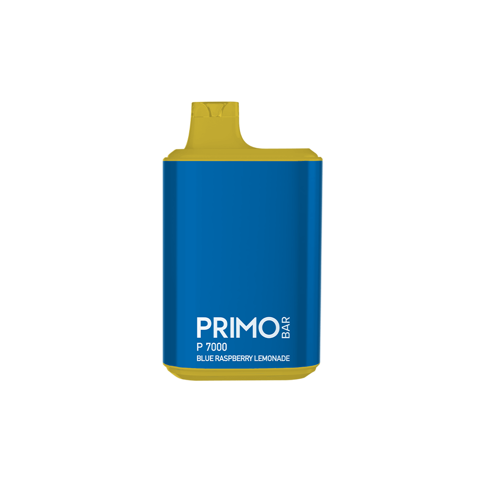 Primo Bar P7000 Disposable | 7000 Puffs | 14mL | 50mg | + 700 Puff | Mystery Flavor | MOQ 10 | Blue Raspberry Lemonade