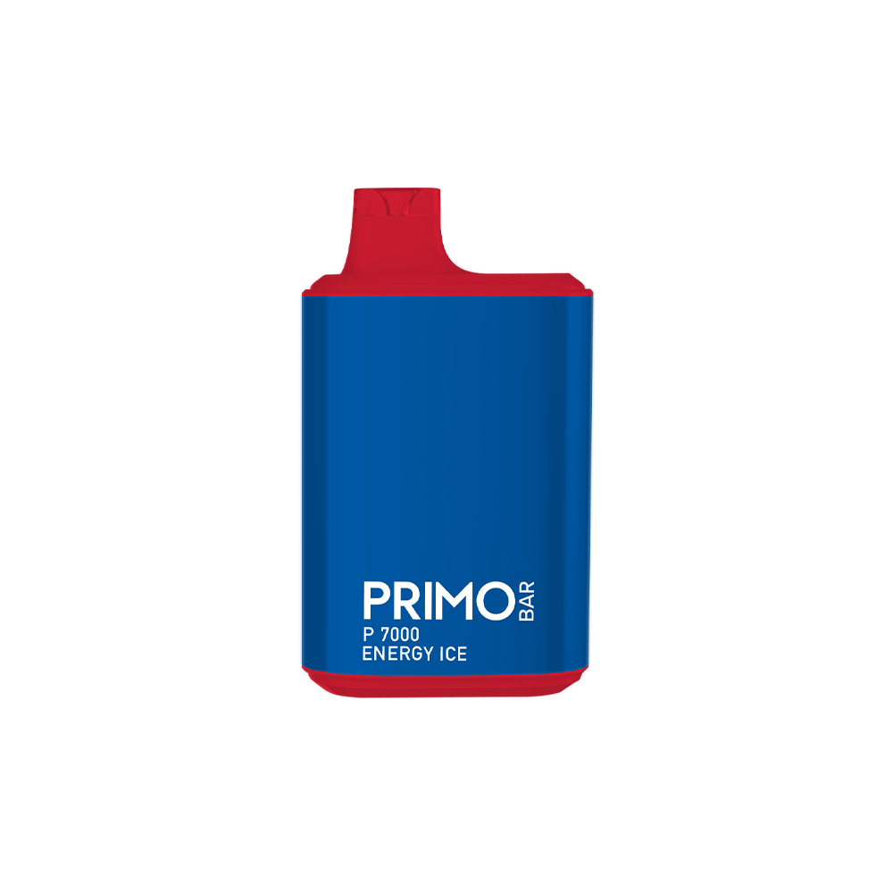 Primo Bar P7000 Disposable | 7000 Puffs | 14mL | 50mg | + 700 Puff | Mystery Flavor | MOQ 10 | Energy Ice 