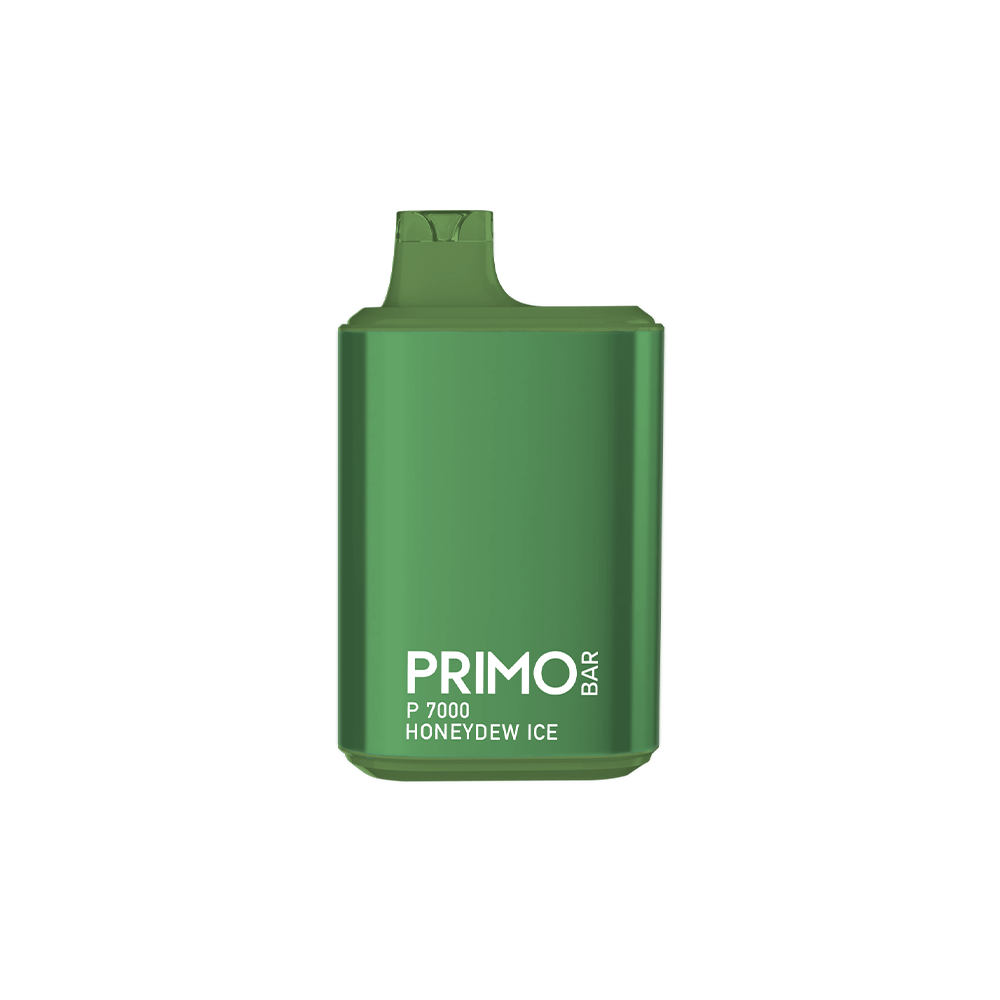 Primo Bar P7000 Disposable | 7000 Puffs | 14mL | 50mg | + 700 Puff | Mystery Flavor | MOQ 10 | Honeydew Ice