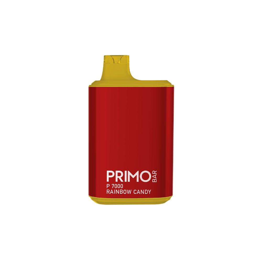 Primo Bar P7000 Disposable | 7000 Puffs | 14mL | 50mg | + 700 Puff | Mystery Flavor | MOQ 10 | Rainbow Candy
