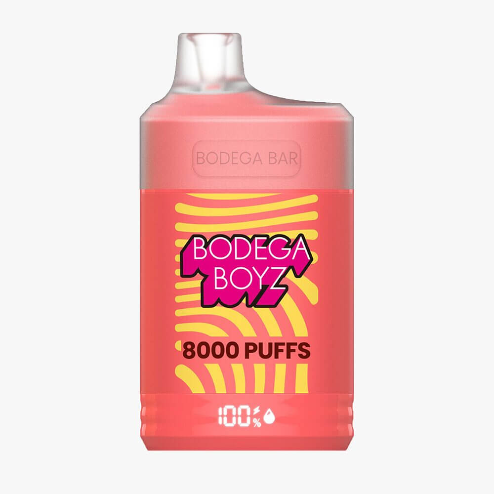 Bodega Bar Disposable | 8000 Puffs | 17mL | 50mg | MOQ 10 | Strawberry Banana