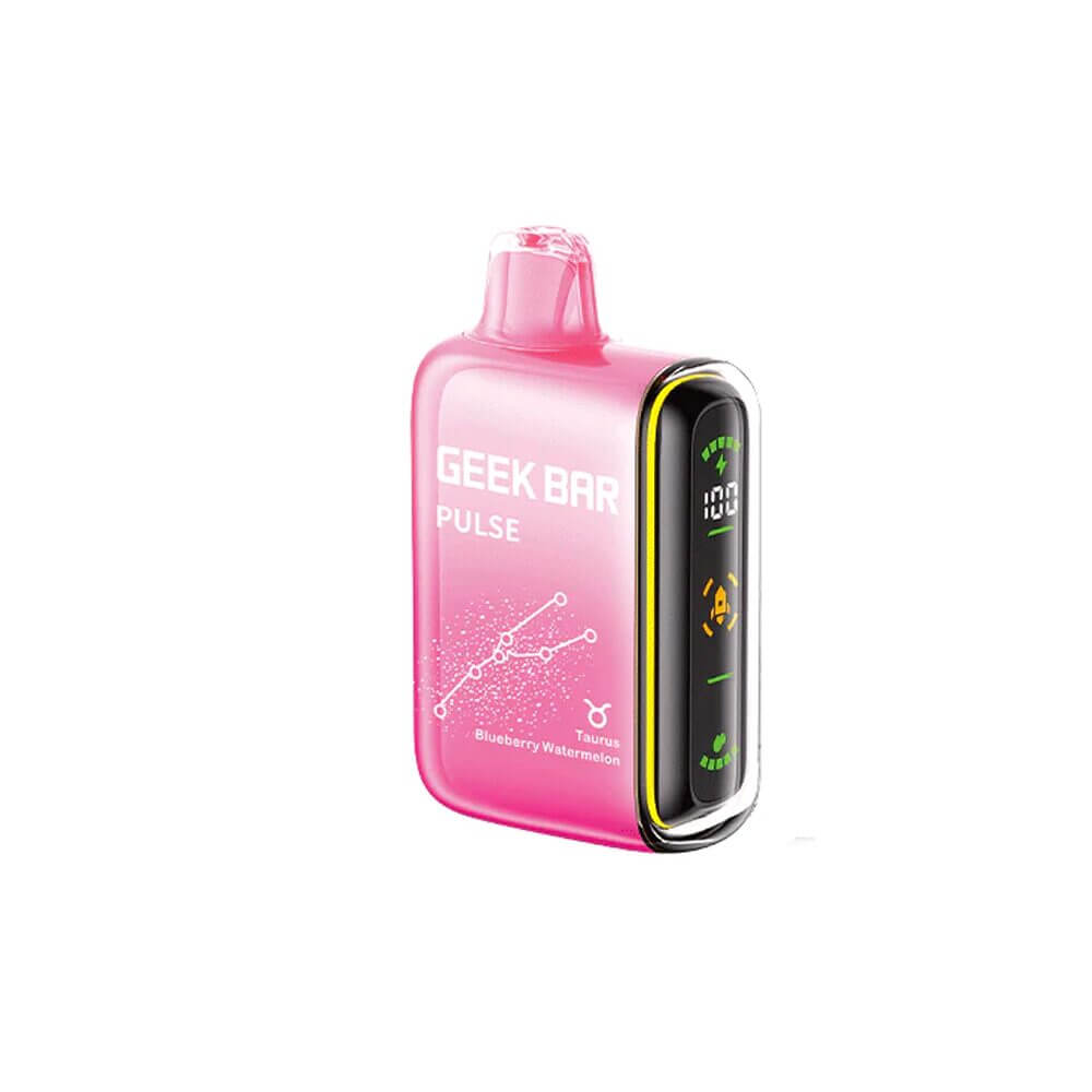 Geek Bar Pulse Disposable | 15000 Puffs | 16mL | 50mg | MOQ 5 | Blueberry Watermelon with packaging