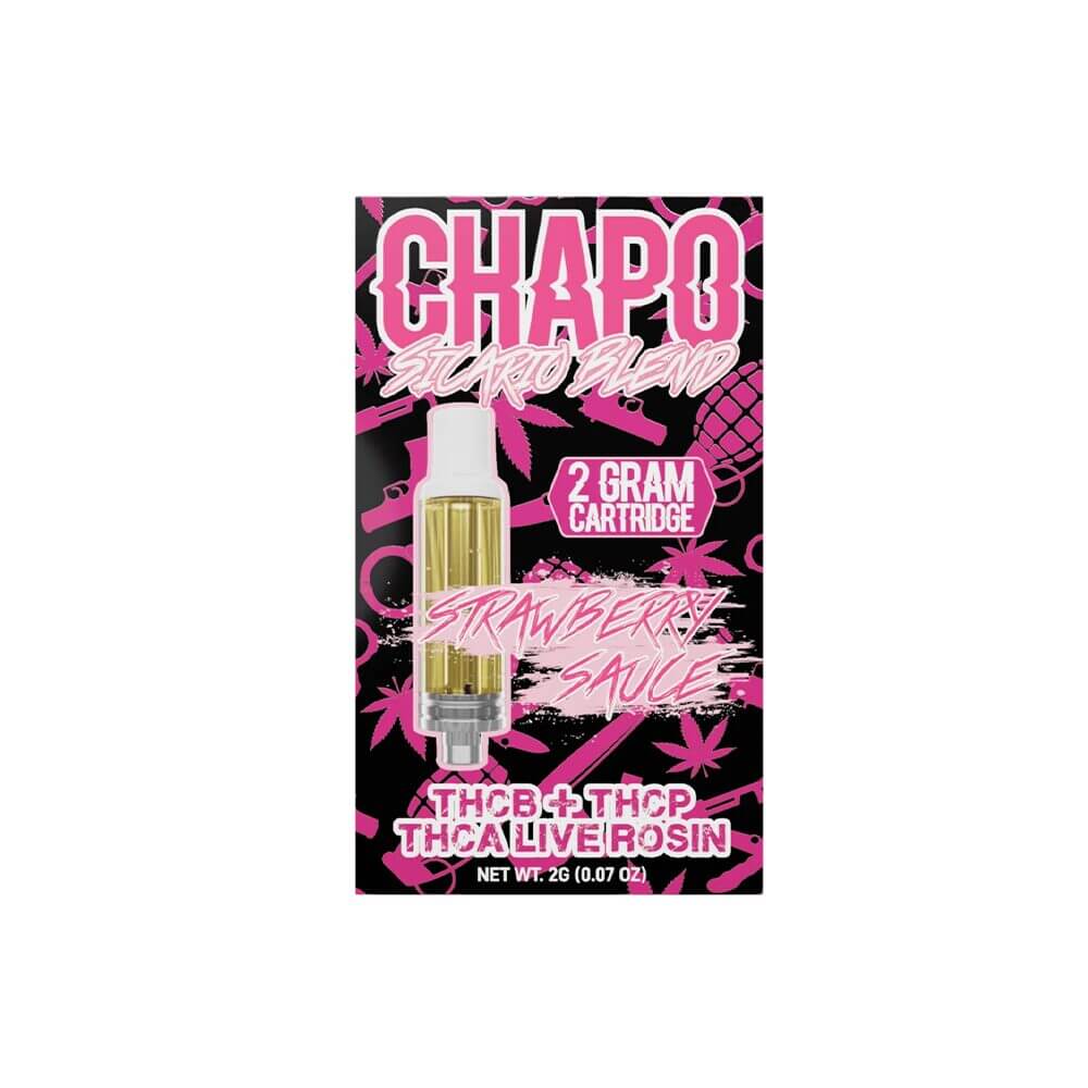 Chapo Extrax Sicario Blend Cartridge (2g) Strawberry Sauce