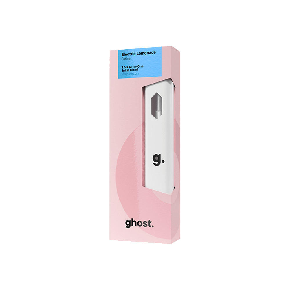 Ghost Spirit Blend THC-A Live Badder Disposable (3.5g) Electric Lemonade