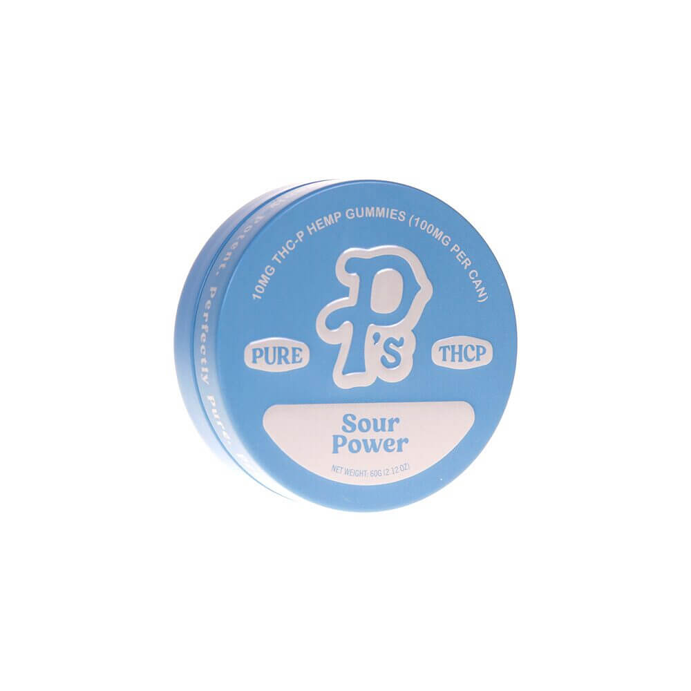 Pushin’ P’s Pure THC-P Gummies (100mg 10ct Tin) Sour Power