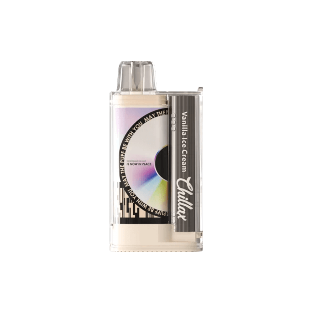 Chillax Bar B6000 Disposable | 15000 Puffs | 18mL | 50mg | MOQ 5 | Vanilla Ice Cream