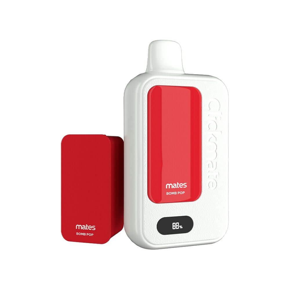 7Daze Clickmate Disposable Starter Kit | 15000 Puffs | 18mL | 50mg | MOQ 5 | Bomb Pop