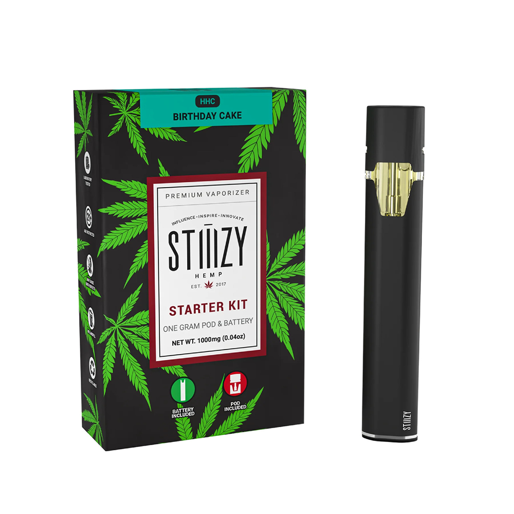 STIIIZY Starter Kit HHC (1g Pod + Battery) | MOQ 5 | Birthday Cake with Packaging