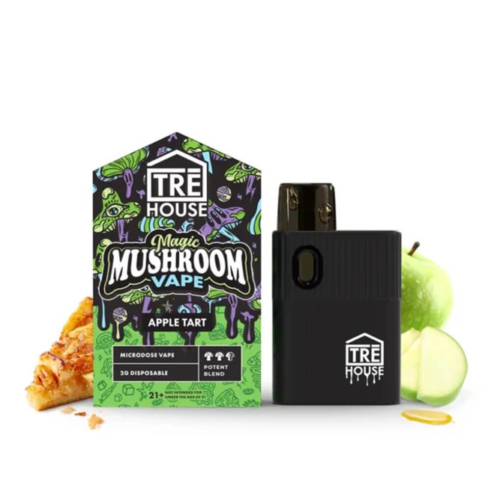 Tre House Magic Mushroom Disposable (2g) | Apple Tart with Packaging