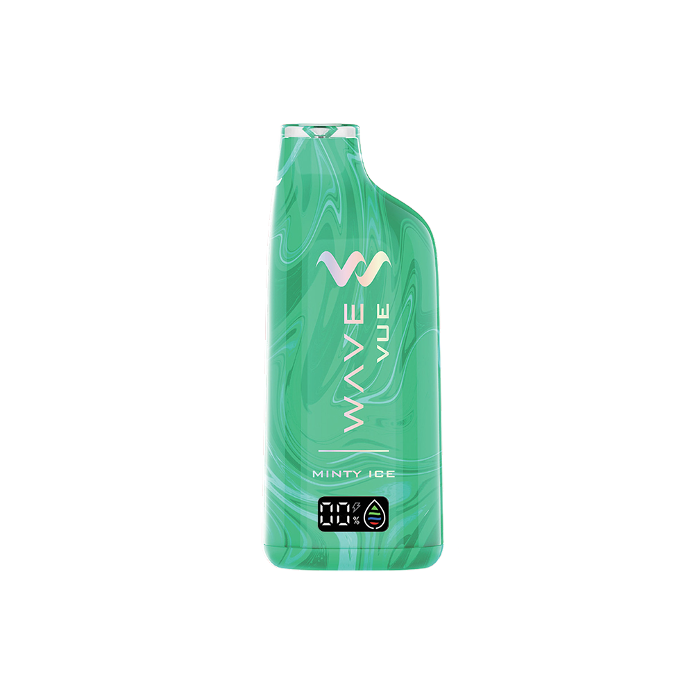 Wave Vue Disposable | 10000 Puff | 18mL | 50mg | MOQ 5 | Minty Ice