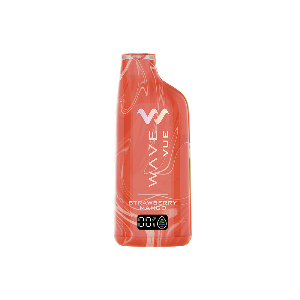 Wave Vue Disposable | 10000 Puff | 18mL | 50mg | MOQ 5 | Strawberry Mango