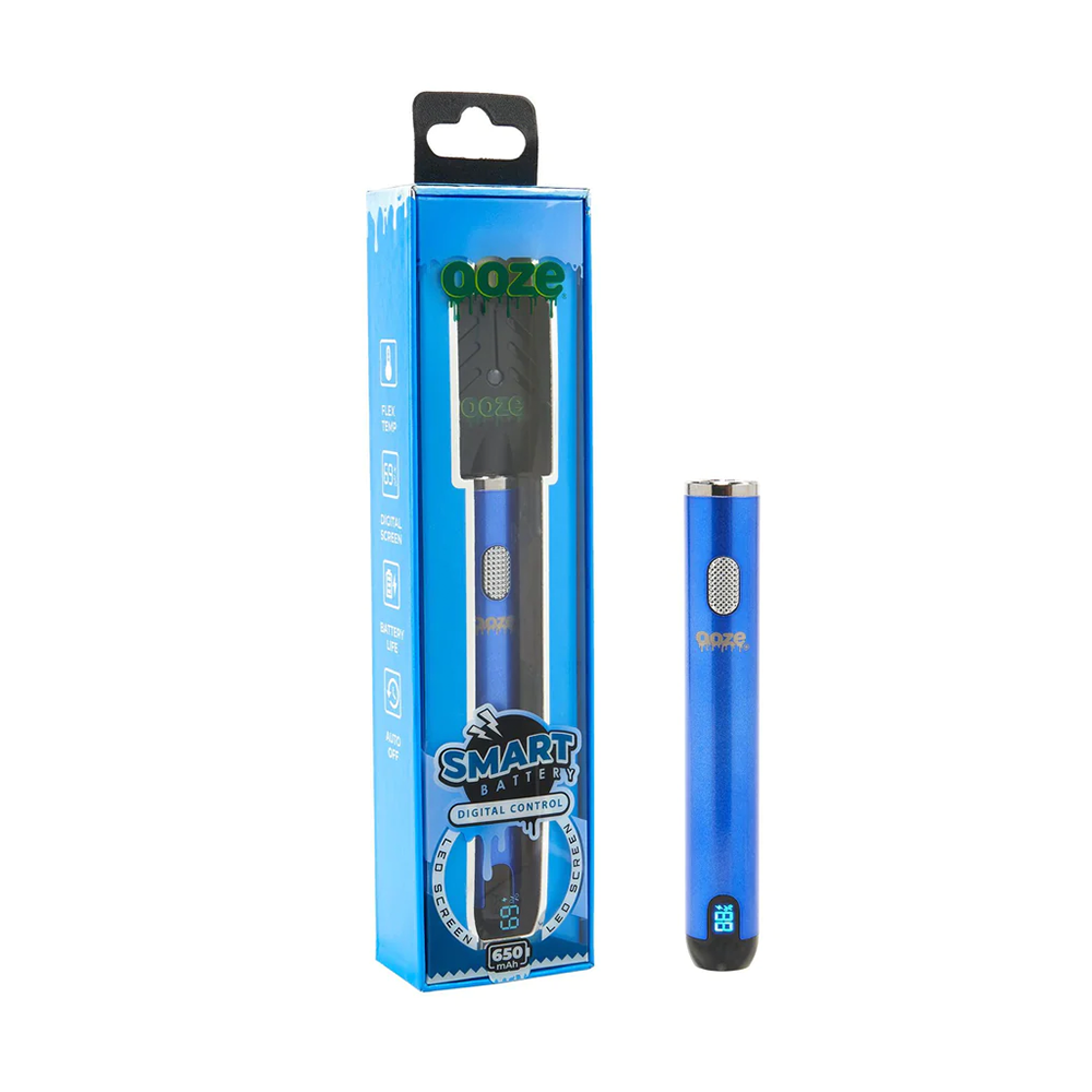 Ooze Smart 510 Battery + USB (650mAh) Sapphire Blue