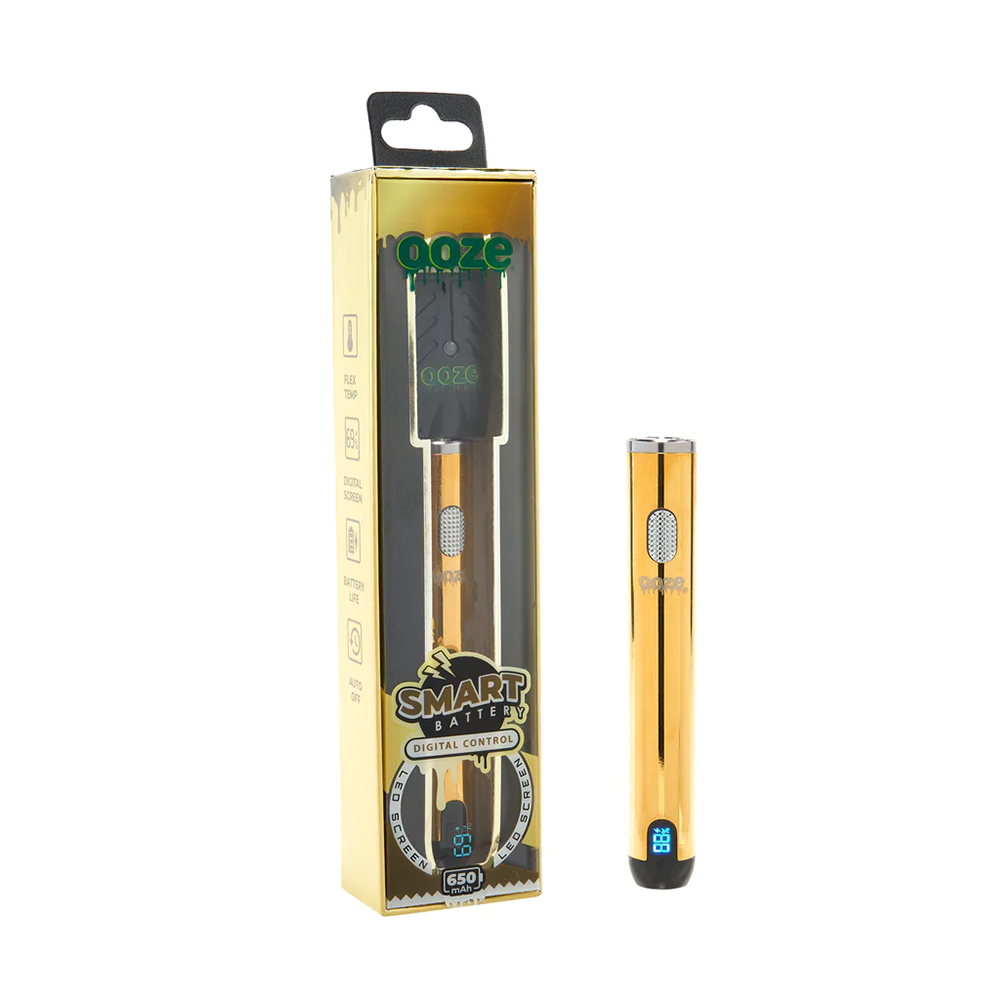 Ooze Smart 510 Battery + USB (650mAh) Gold