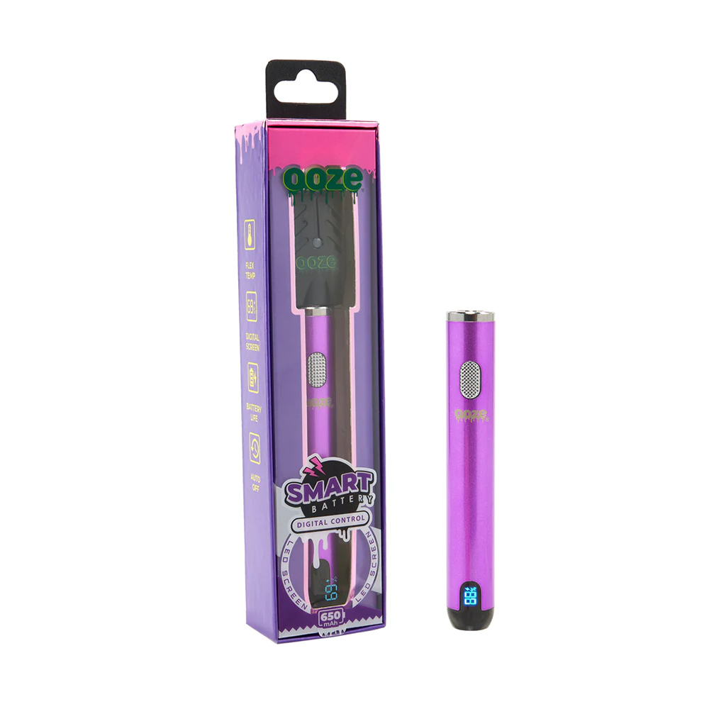 Ooze Smart 510 Battery + USB (650mAh) Purple