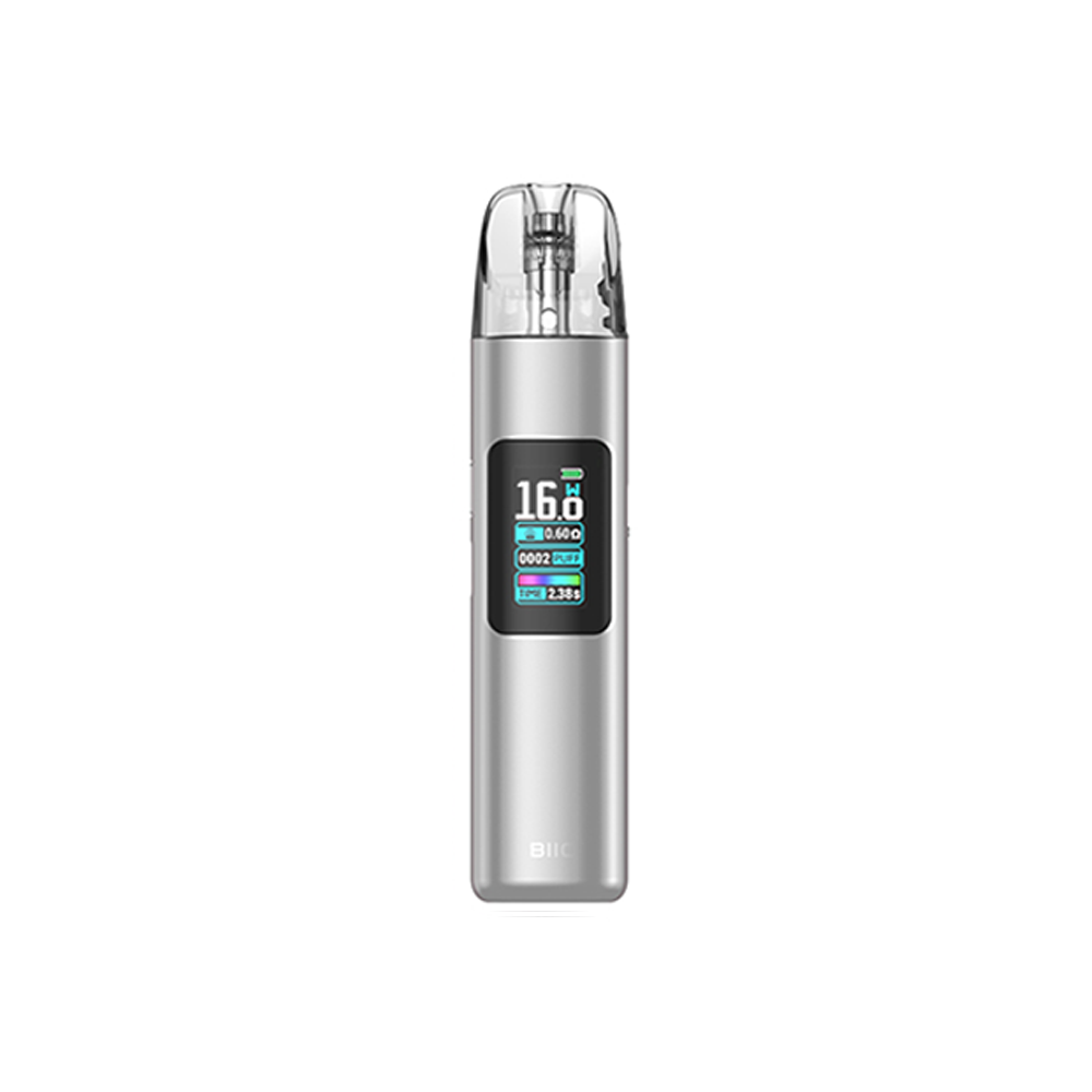 Vandy Vape Biio Kit (Pod System) Front Silver