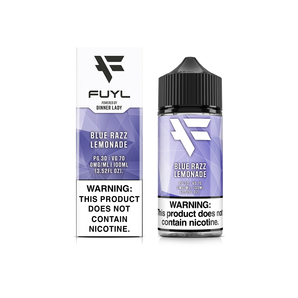 Fuyl (100mL)(Freebase)- Blue Razz Lemonade with packaging
