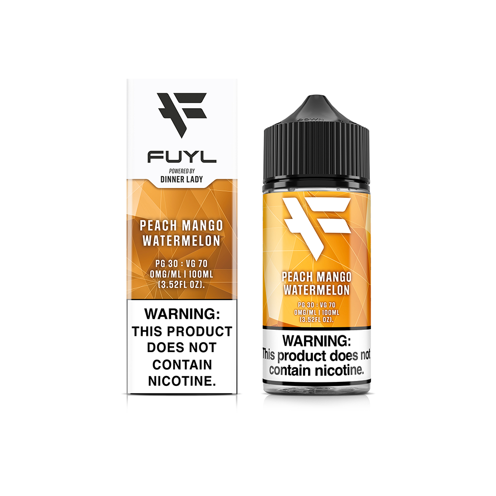 Fuyl (100mL)(Freebase)- Peach Mango Watermelon with packaging