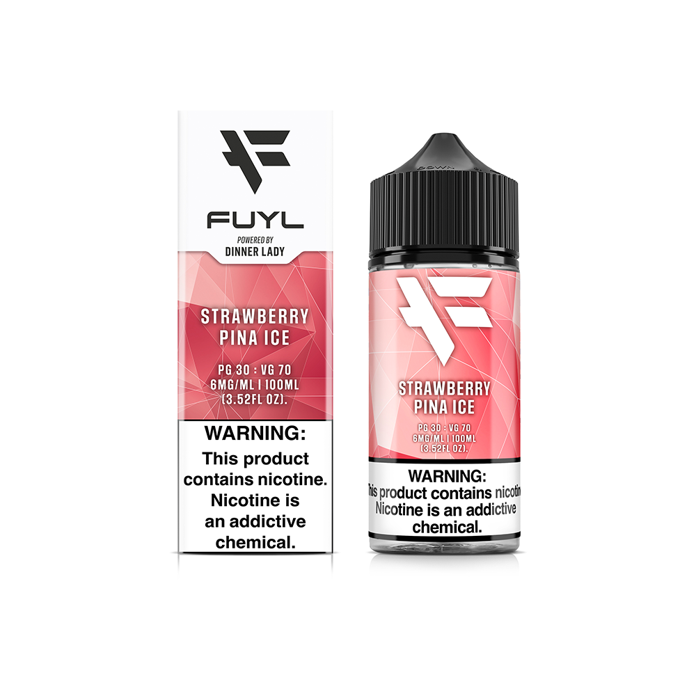 Fuyl (100mL)(Freebase)- Strawberry Pina ice with packaging