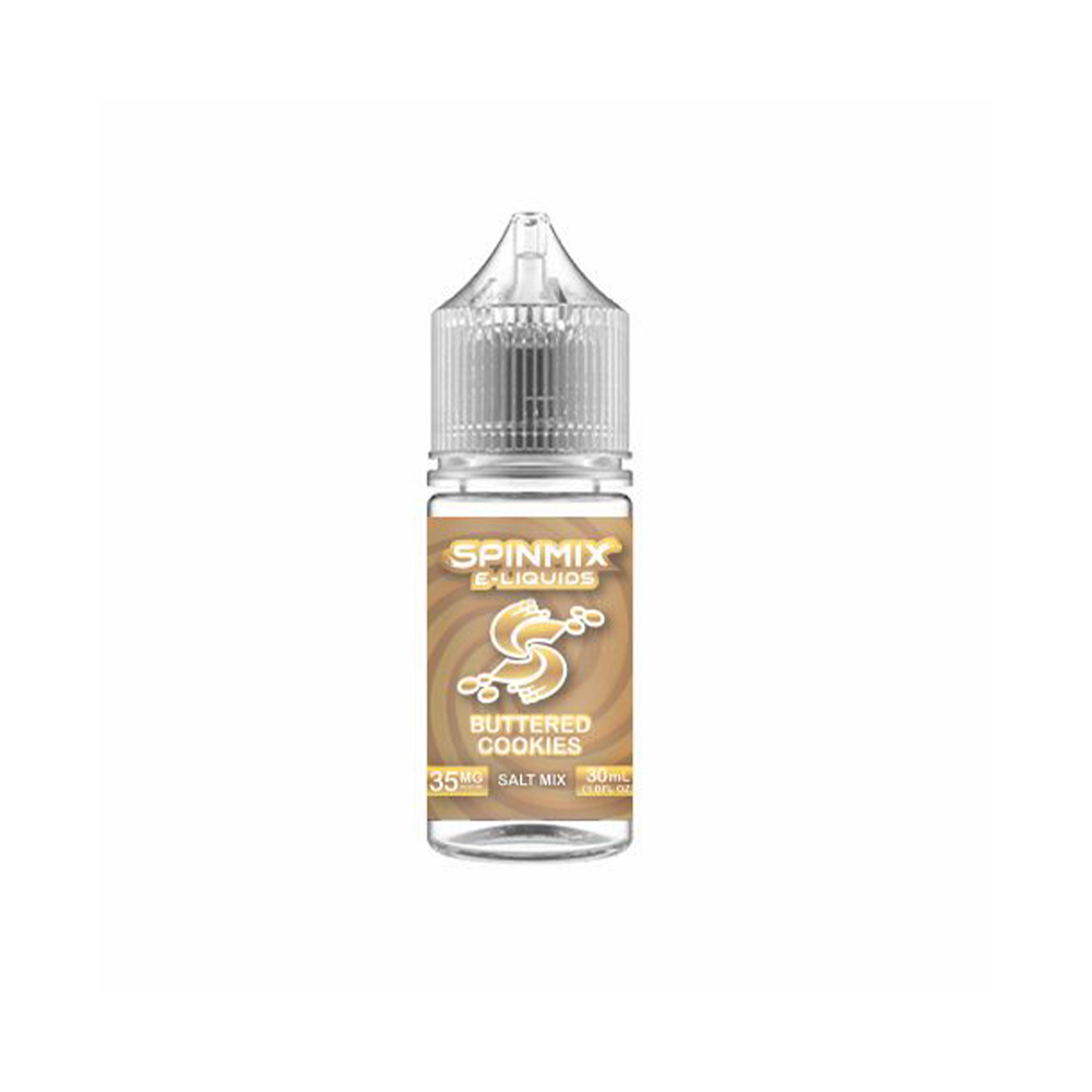 Spinmix E-Liquid 30mL (Salt Nic)-Buttered Cookies