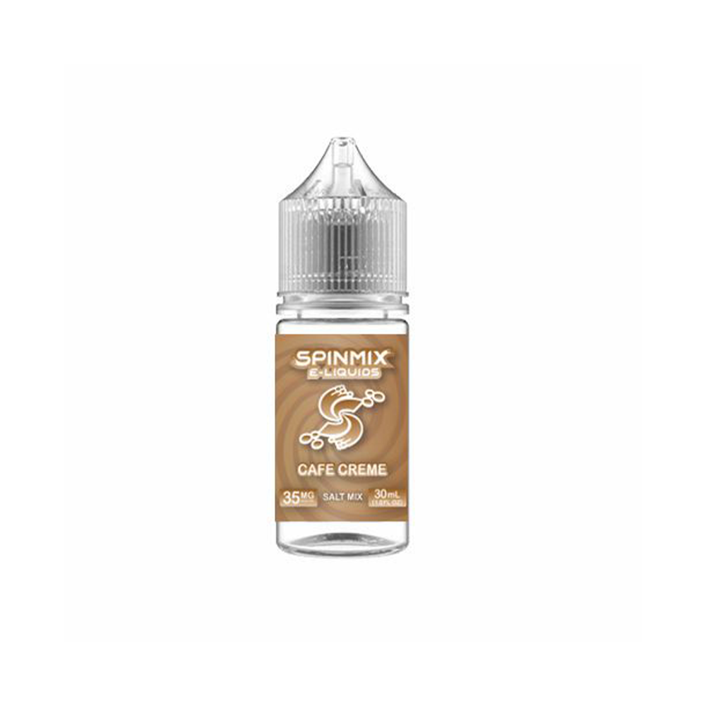 Spinmix E-Liquid 30mL (Salt Nic)-Café Crème