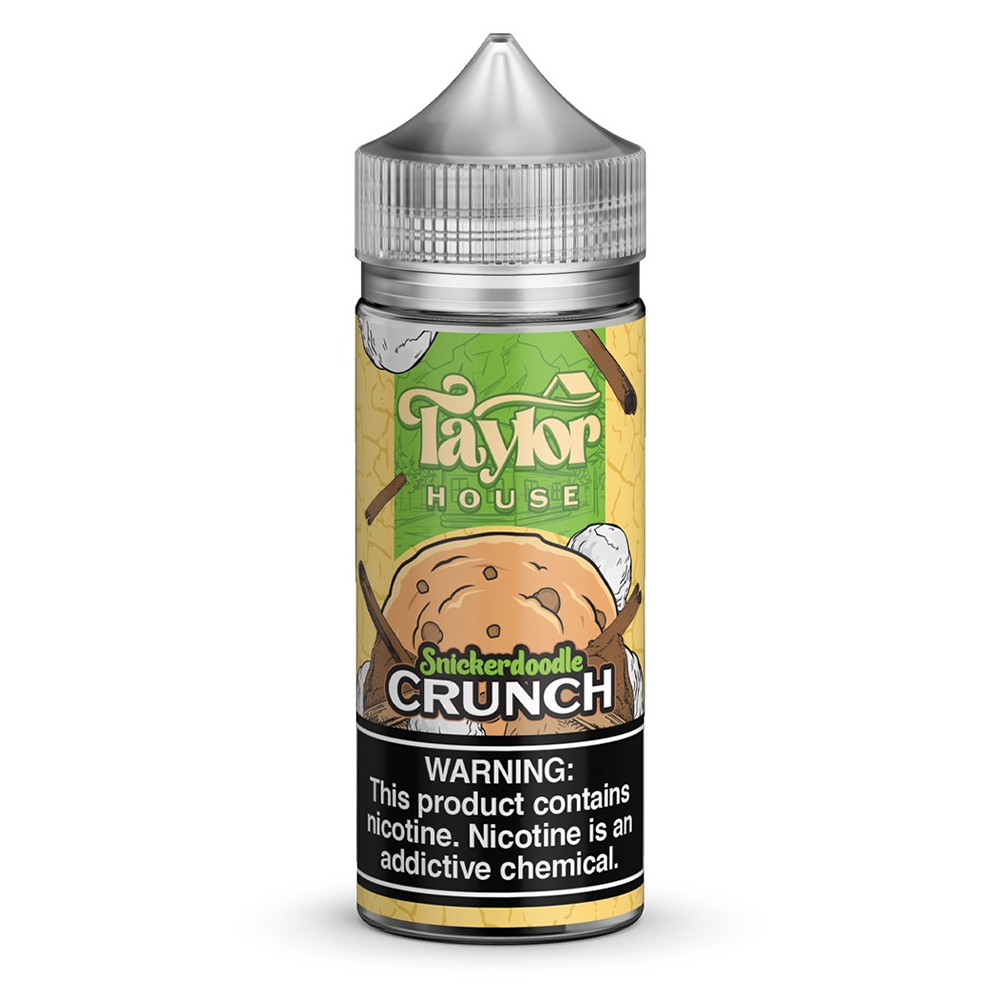 Taylor House Series E-Liquid 100mL (Freebase)- Snicker Doodle Crunch