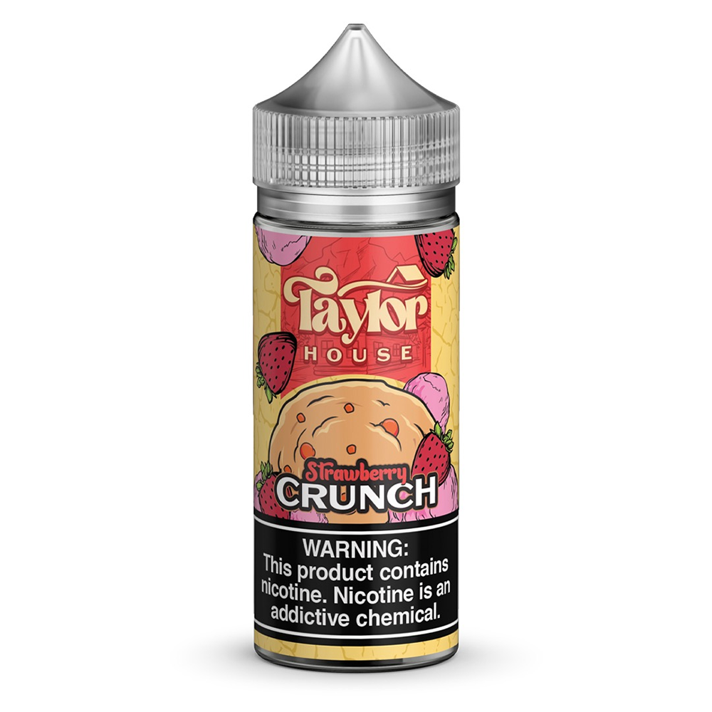 Taylor House Series E-Liquid 100mL (Freebase)- Strawberry Crunch