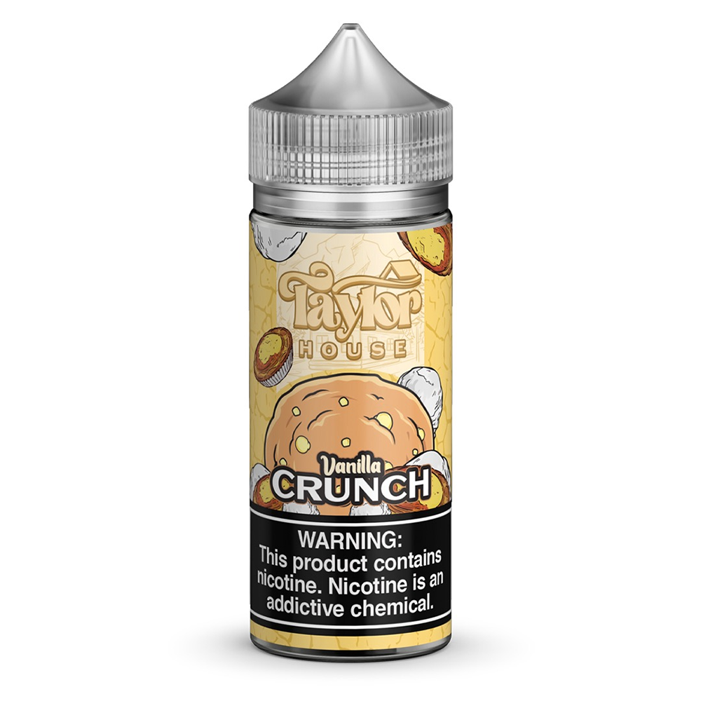 Taylor House Series E-Liquid 100mL (Freebase)- Vanilla Crunch