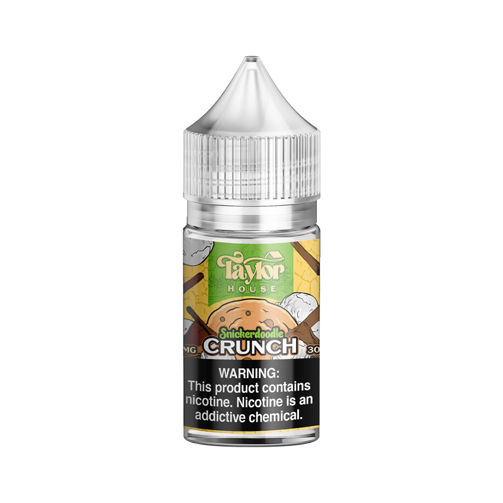 Taylor House Series E-Liquid 30mL (Salt Nic) | Snicker Doodle Crunch