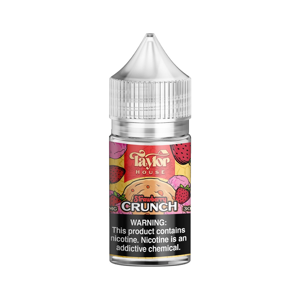 Taylor House Series E-Liquid 30mL (Salt Nic) | Strawberry Crunch