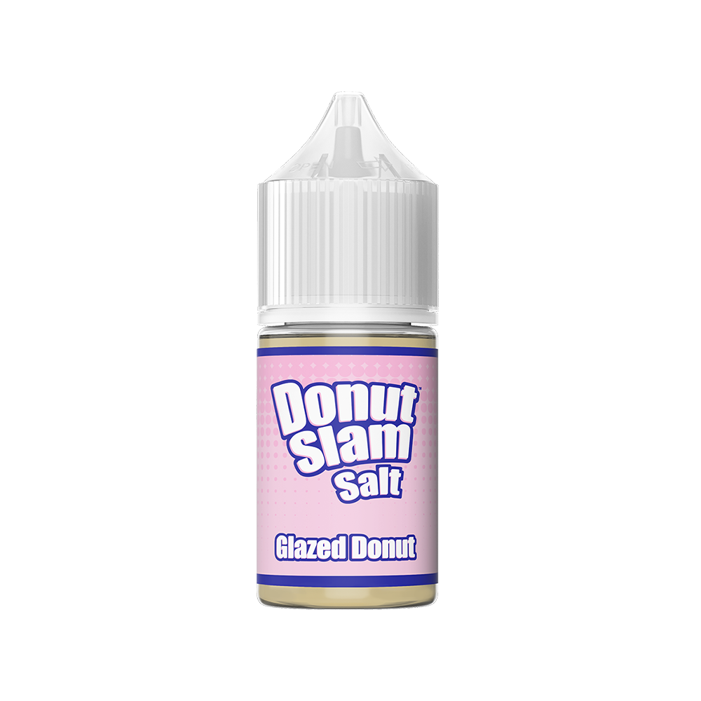 Donut Slam Salt Series E-Liquid 30mL (Salt Nic)- Glazed Donut bottle