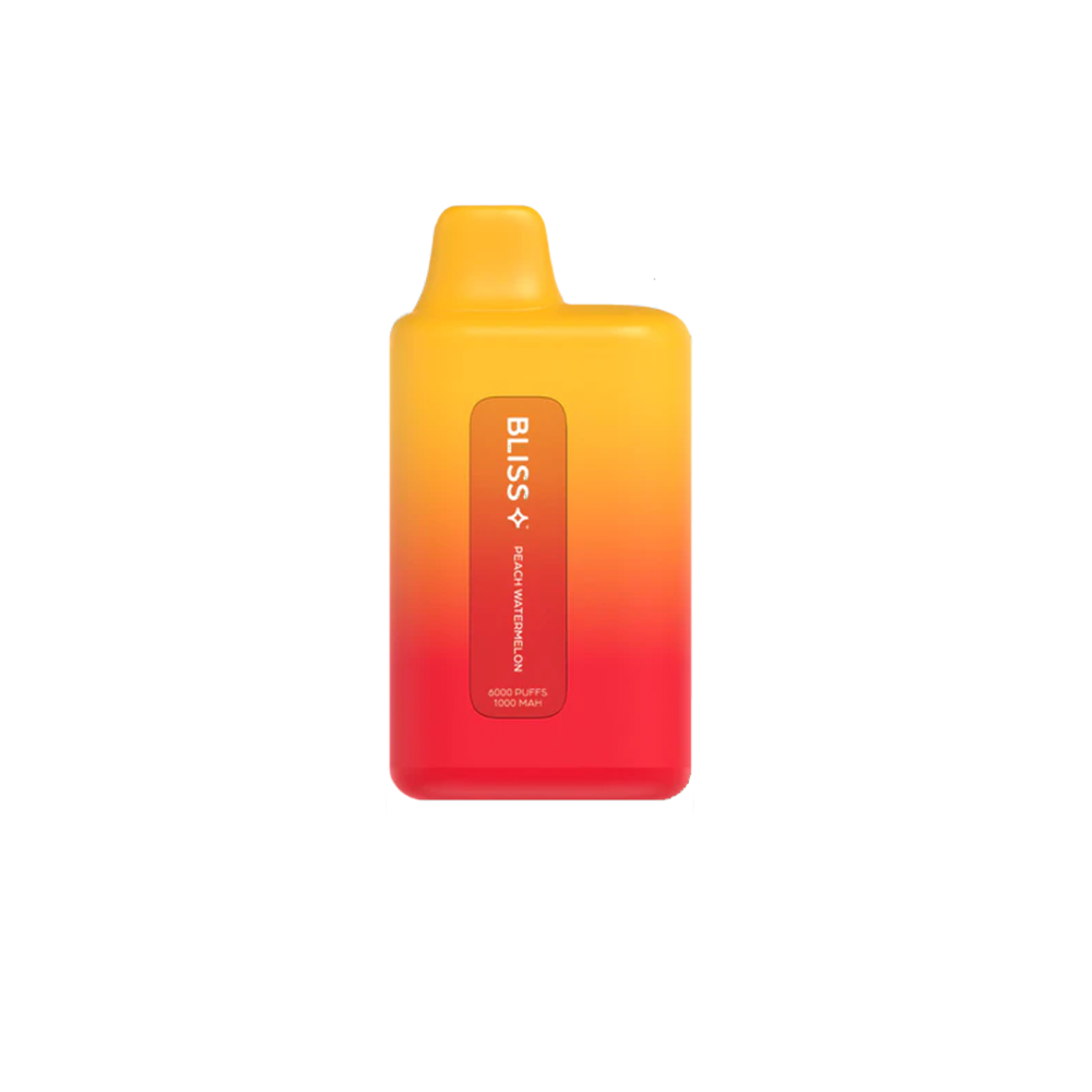 Bliss Bar Disposable | 6000 Puffs | 14mL | 50mg | Peach Watermelon