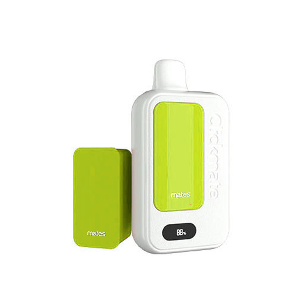 7Daze Clickmate 2% Disposable Starter Kit | 15000 Puffs | 18mL | MOQ 5 | Sour Apple Belts
