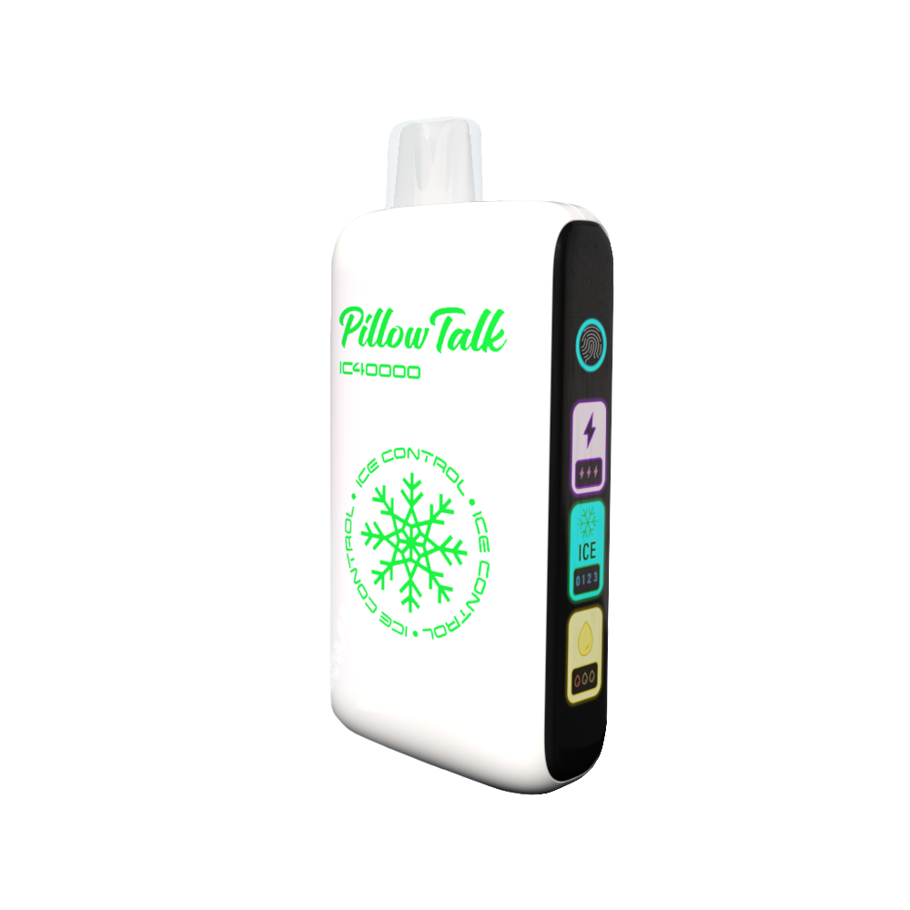 Pillow Talk IC40000 Disposable | 40000 Puffs | 20mL | 50mg | MOQ 5 | Miami Mint