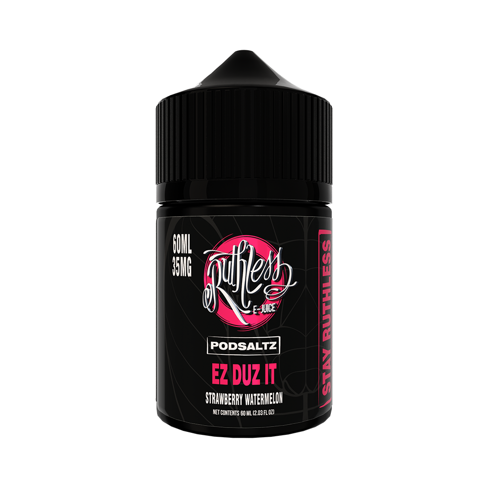 Ruthless Salt Series E-Liquid 60mL (Salt Nic)- EZ Duz It
