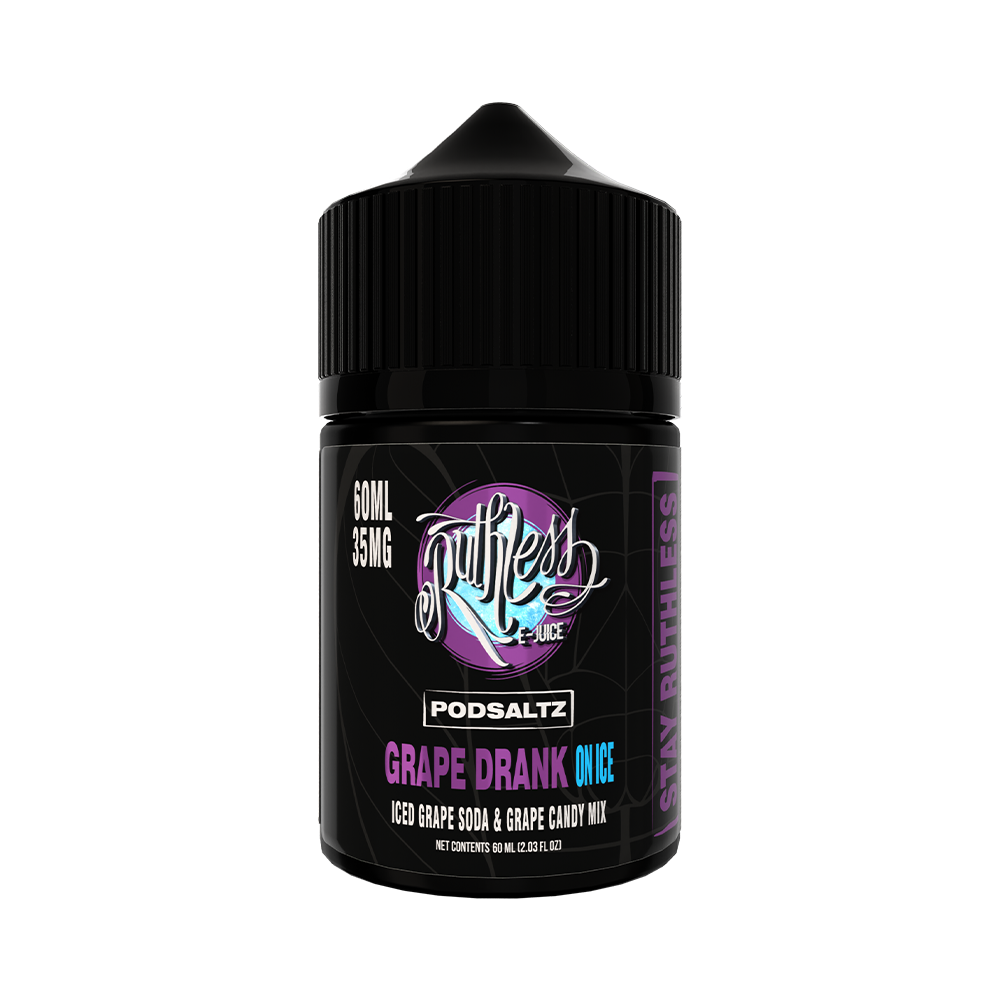 Ruthless Salt Series E-Liquid 60mL (Salt Nic)- Grape Drank On Ice