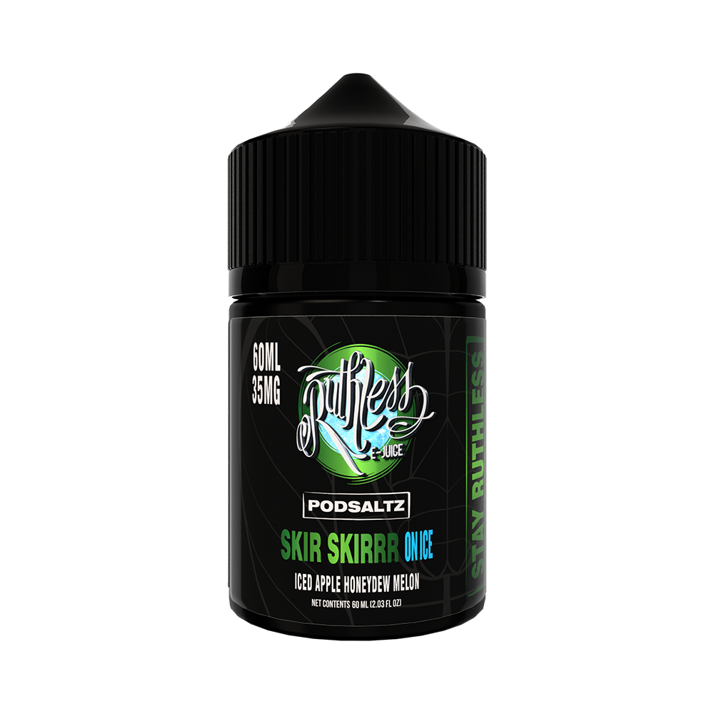 Ruthless Salt Series E-Liquid 60mL (Salt Nic)- Skir Skirrr On Ice